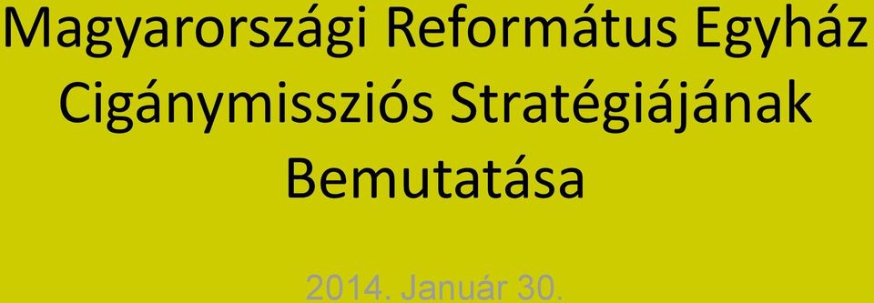 Cigánymissziós
