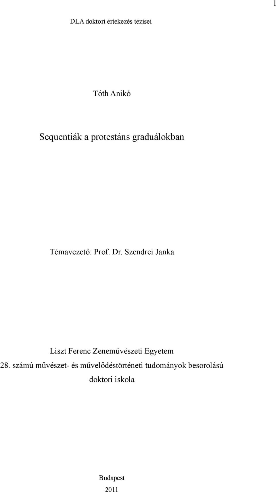 Szendrei Janka Liszt Ferenc Zeneművészeti Egyetem 28.