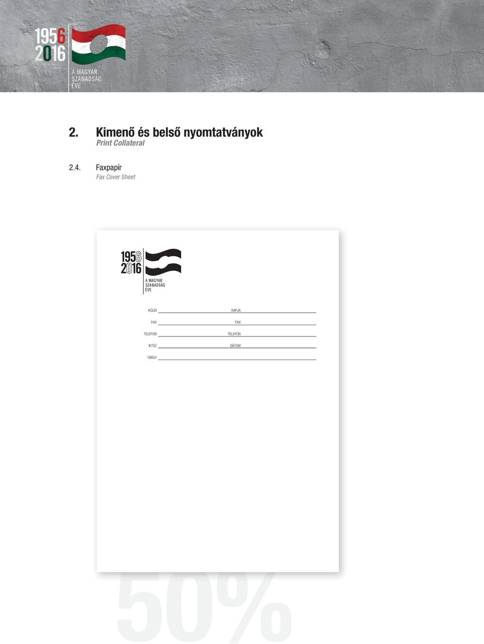 Faxpapír Fax Cover Sheet KÜLDI FAX
