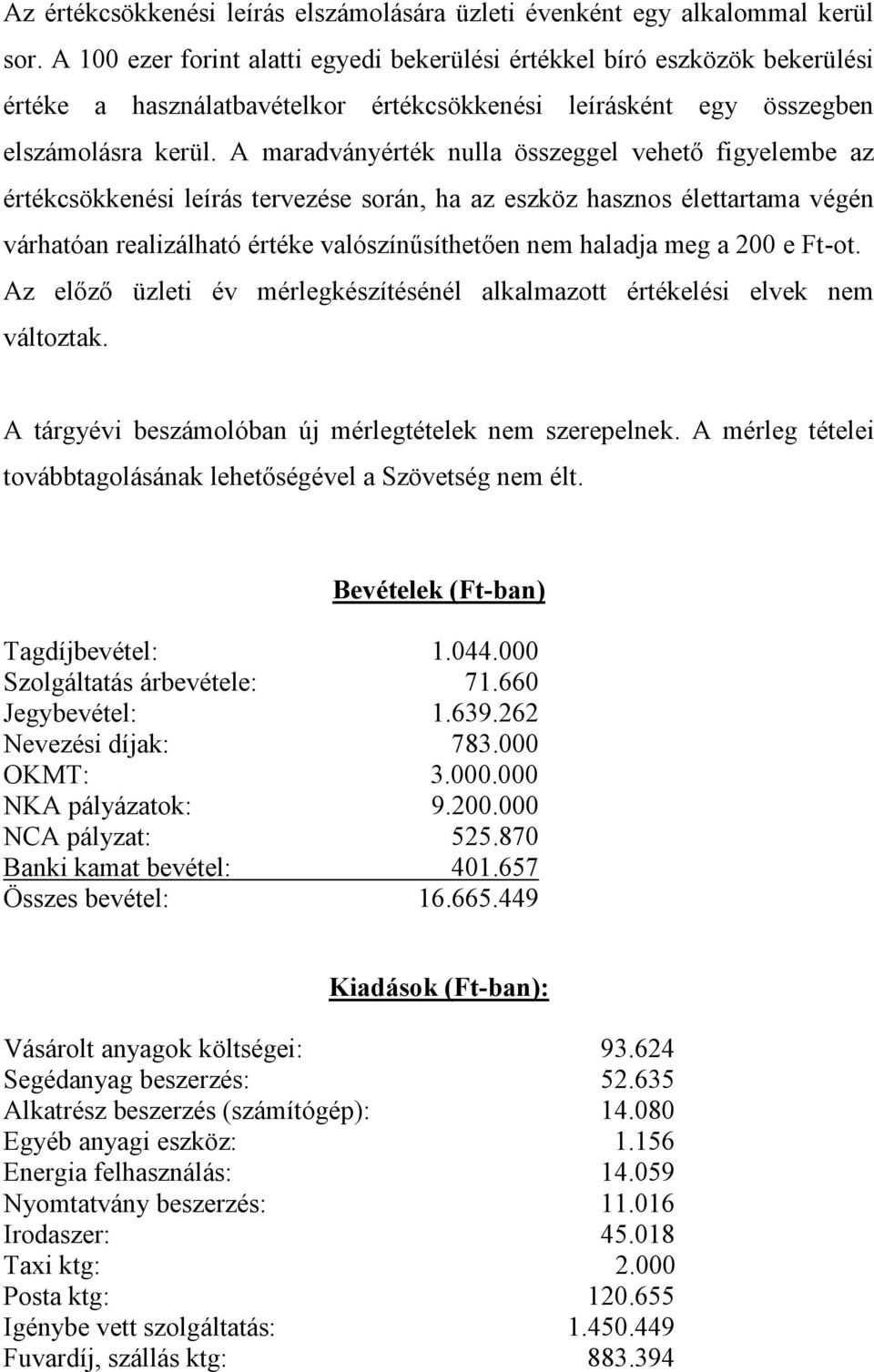 A maradványérték nulla összeggel vehető figyelembe az értékcsökkenési leírás tervezése során, ha az eszköz hasznos élettartama végén várhatóan realizálható értéke valószínűsíthetően nem haladja meg a