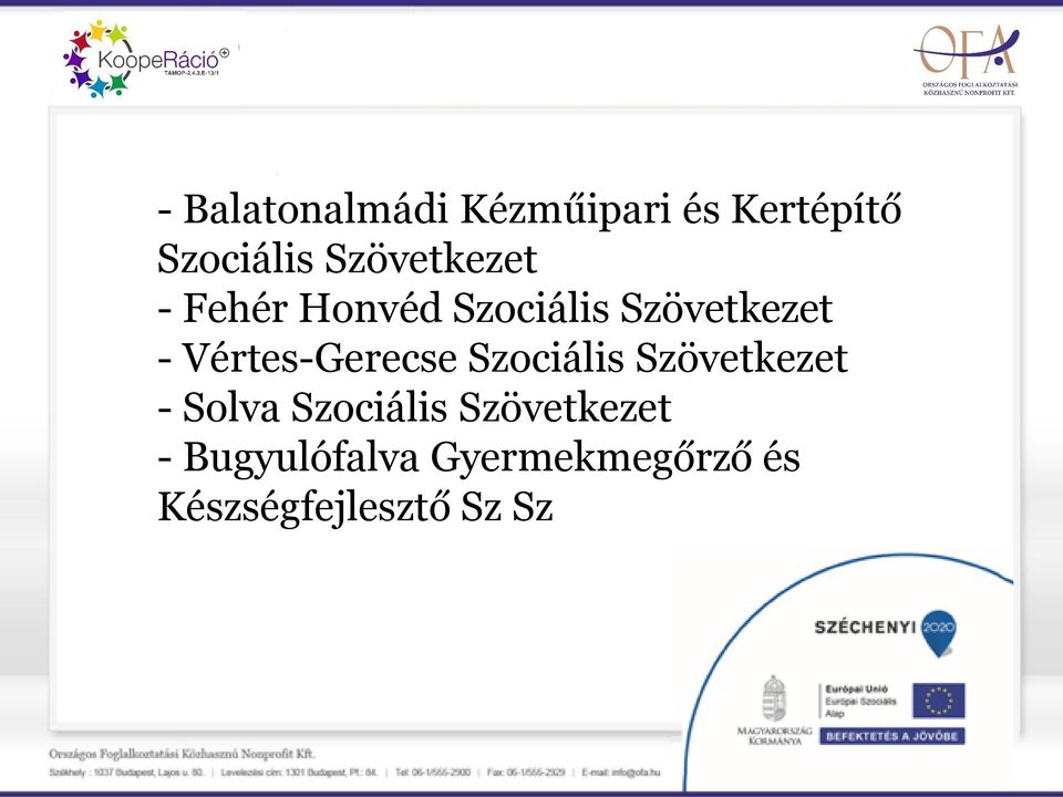 Vértes-Gerecse Szociális Szövetkezet - Solva Szociális