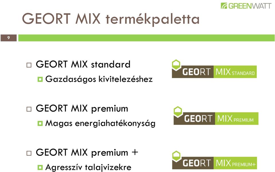 GEORT MIX premium Magas