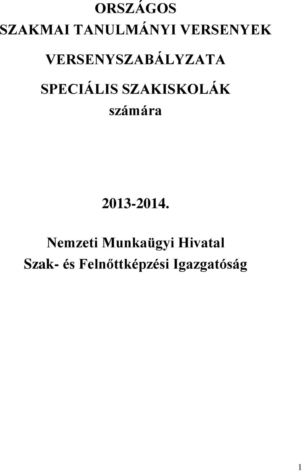 számára 2013-2014.