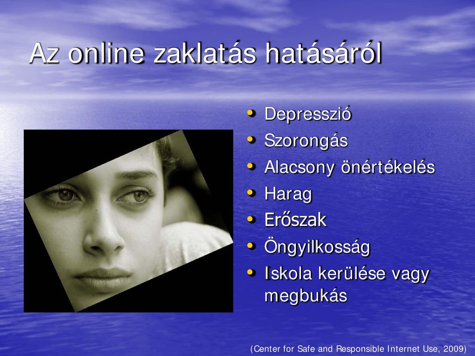 Öngyilkosság Iskola kerülése vagy megbukás