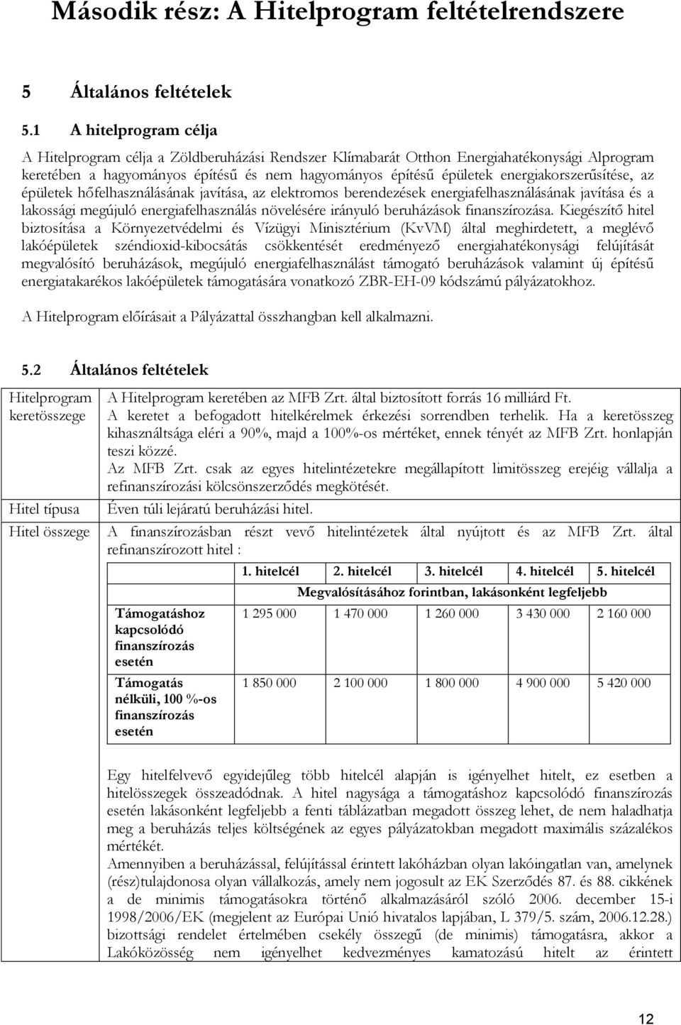 energiakorszerűsítése, az épületek hőfelhasználásának javítása, az elektromos berendezések energiafelhasználásának javítása és a lakossági megújuló energiafelhasználás növelésére irányuló beruházások