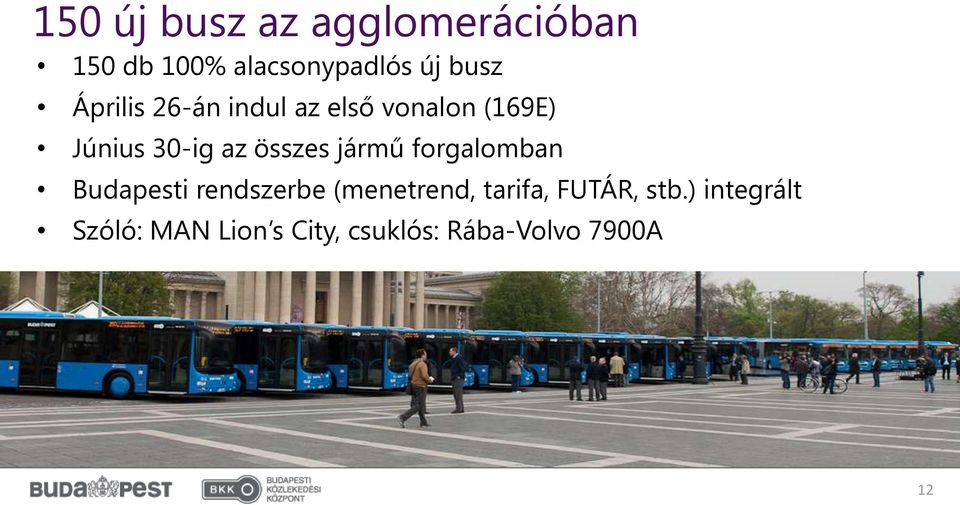 jármű forgalomban Budapesti rendszerbe (menetrend, tarifa, FUTÁR,