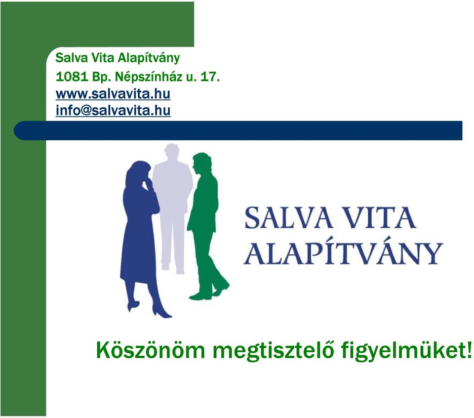salvavita.hu info@salvavita.