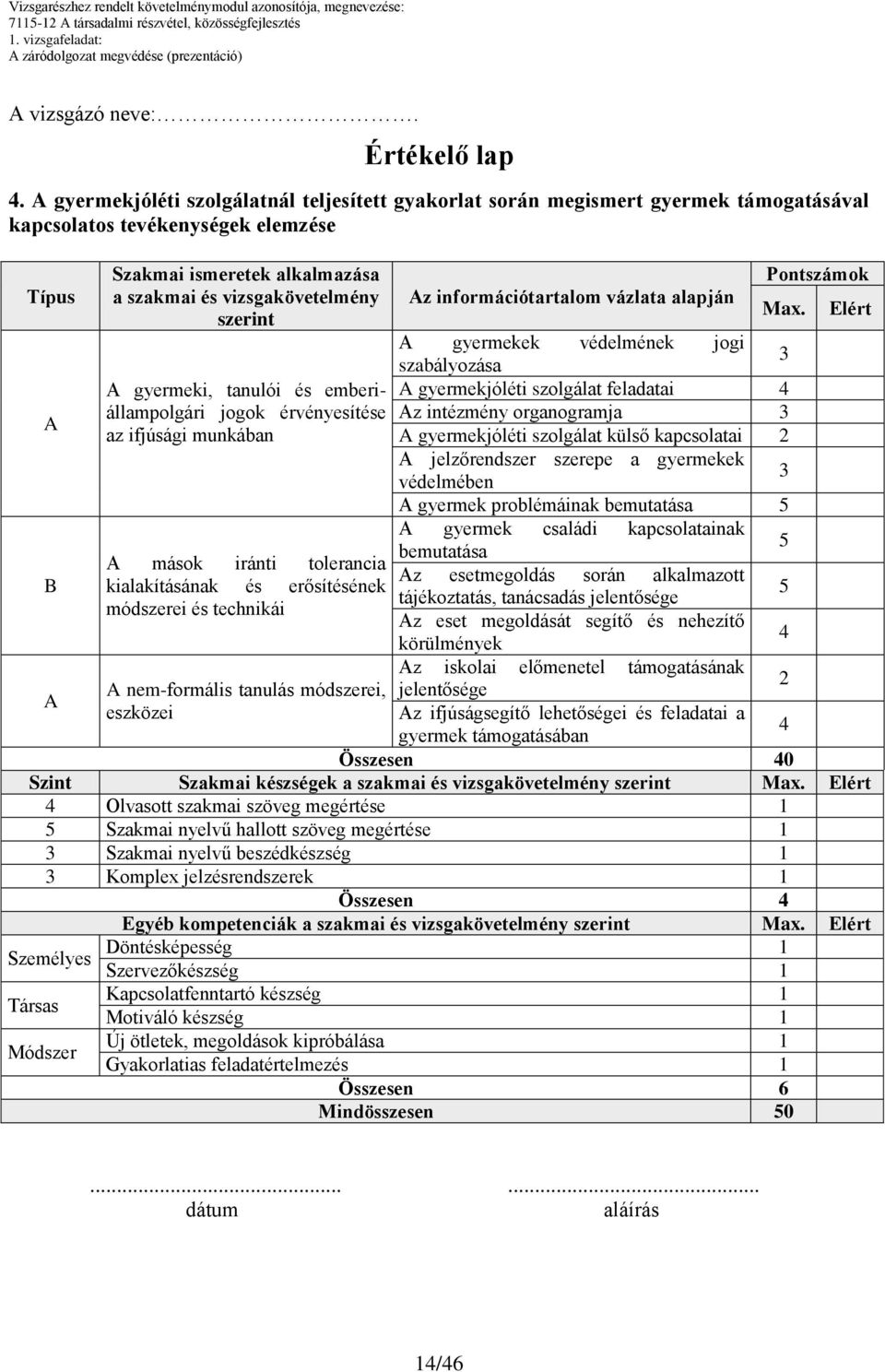 z információtartalom vázlata alapján szerint Max.