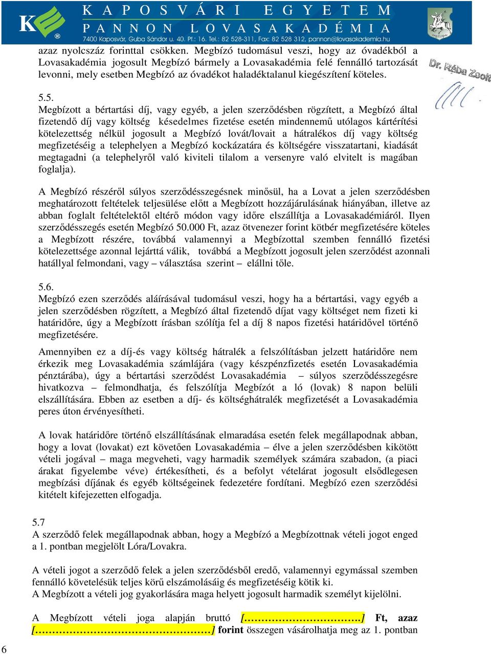 köteles. 5.