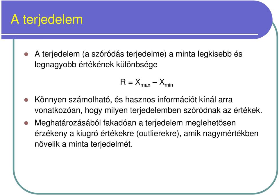 Matematikai alapok és valószínőségszámítás. Középértékek és szóródási  mutatók - PDF Ingyenes letöltés