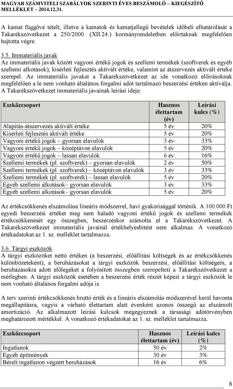 Immateriális javak Az immateriális javak között vagyoni értékű jogok és szellemi termékek (szoftverek és egyéb szellemi alkotások), kísérleti fejlesztés aktivált értéke, valamint az átszervezés