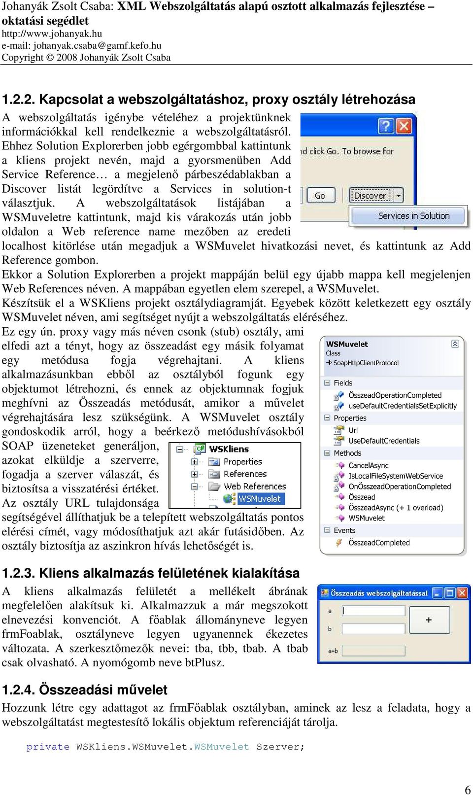 solution-t választjuk.