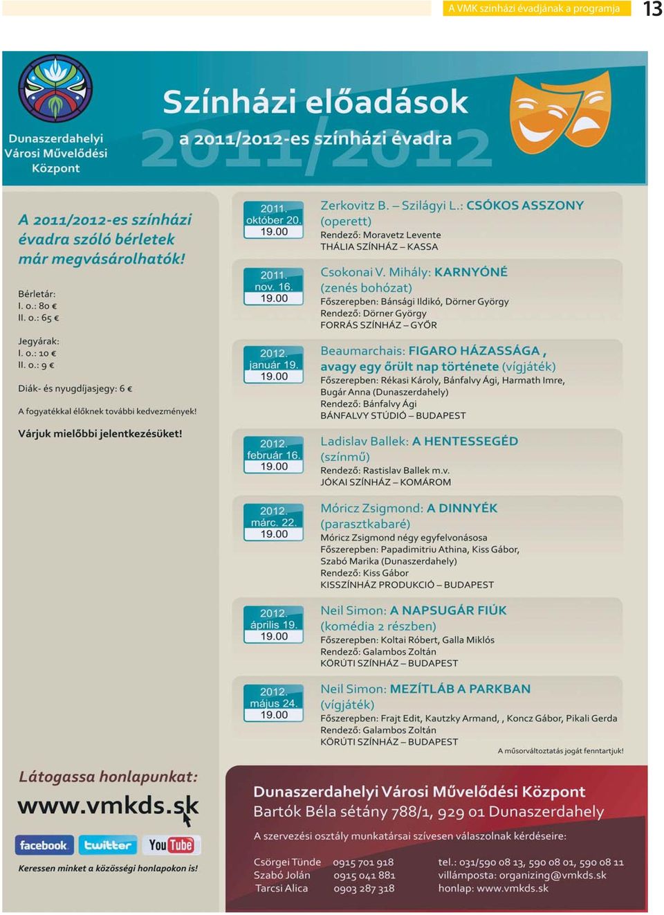 évadjának