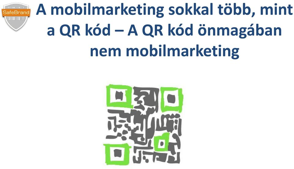 QR kód A QR kód