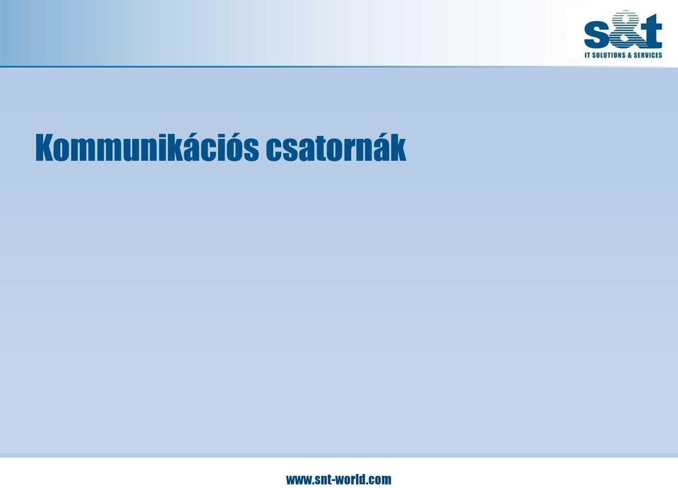 csatornák www.