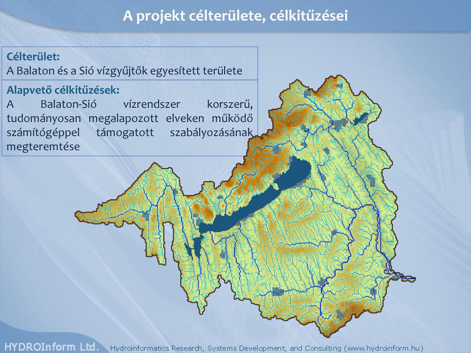 Balaton-Sió vízrendszer korszerű, tudományosan megalapozott