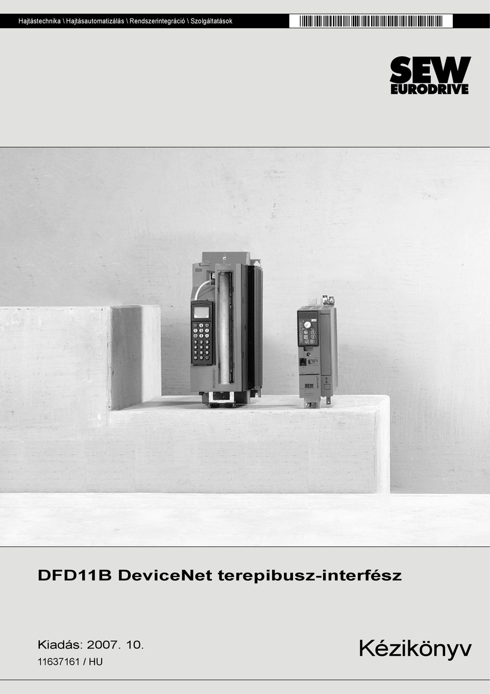 DFD11B DeviceNet terepibusz-interfész