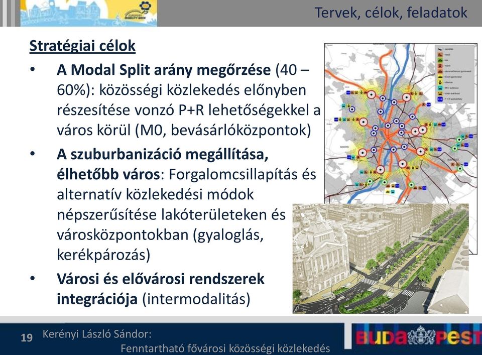 megállítása, élhetőbb város: Forgalomcsillapítás és alternatív közlekedési módok népszerűsítése