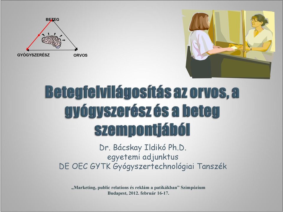 egyetemi adjunktus DE OEC GYTK