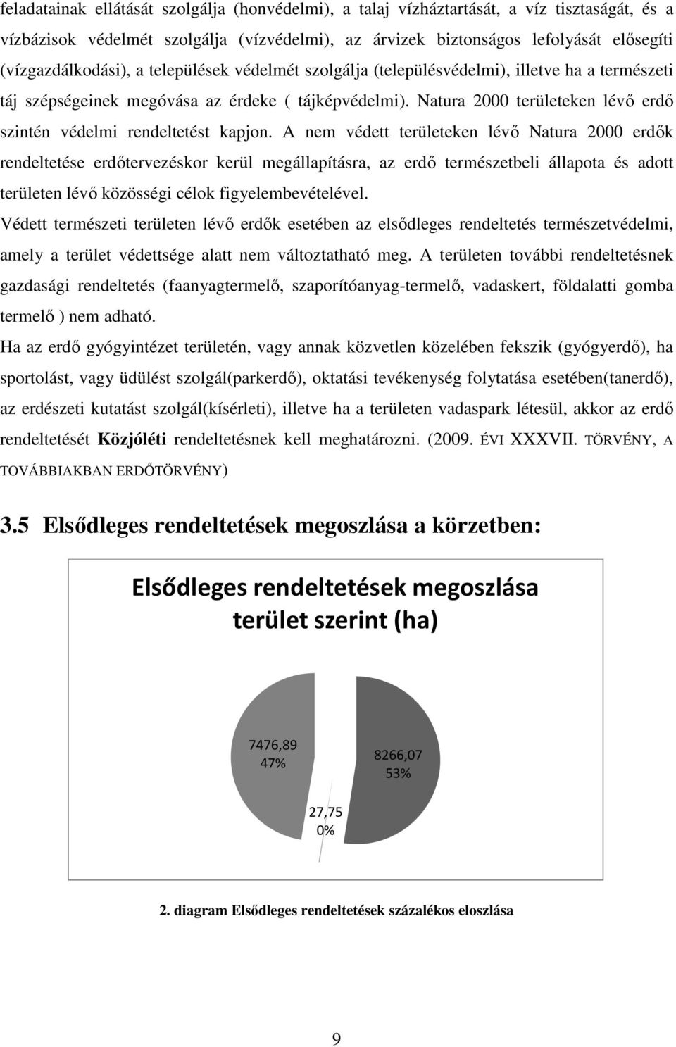 Natura 2000 területeken lévő erdő szintén védelmi rendeltetést kapjon.