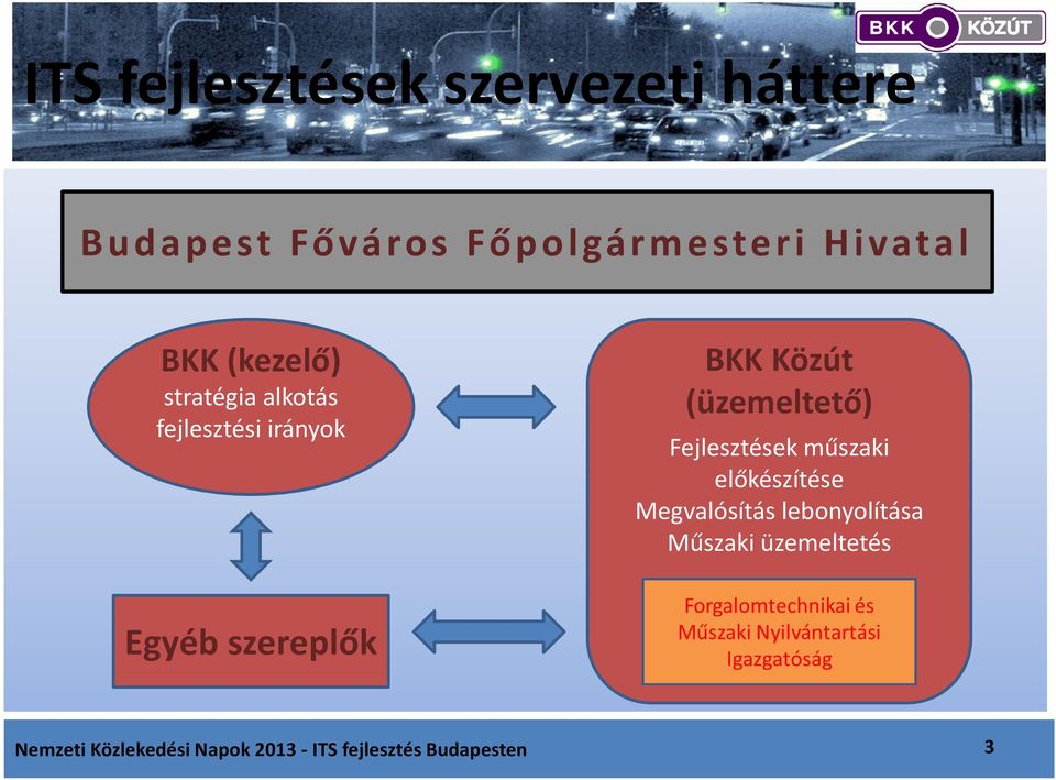 Fejlesztések műszaki előkészítése Megvalósítás lebonyolítása Műszaki