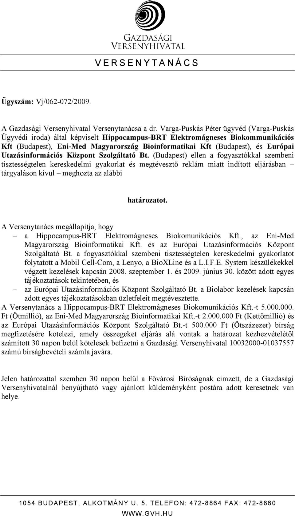 Utazásinformációs Központ Szolgáltató Bt.