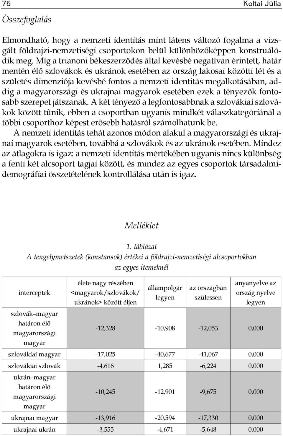 megalkotásában, addig a országi és ukrajnai ok esetében ezek a tényezők fontosabb szerepet játszanak.