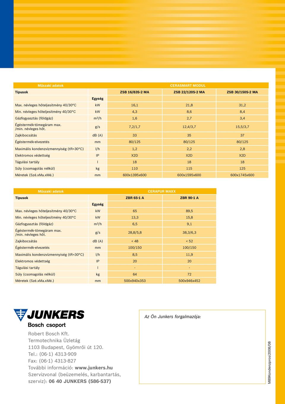 g/s 7,2/1,7 12,4/3,7 15,5/3,7 Zajkibocsátás db (A) 33 35 37 Égéstermék-elvezetés mm 80/125 80/125 80/125 Maximális kondenzvízmennyiség (tr=30 C) l/h 1,2 2,2 2,8 Elektromos védettség IP X2D X2D X2D