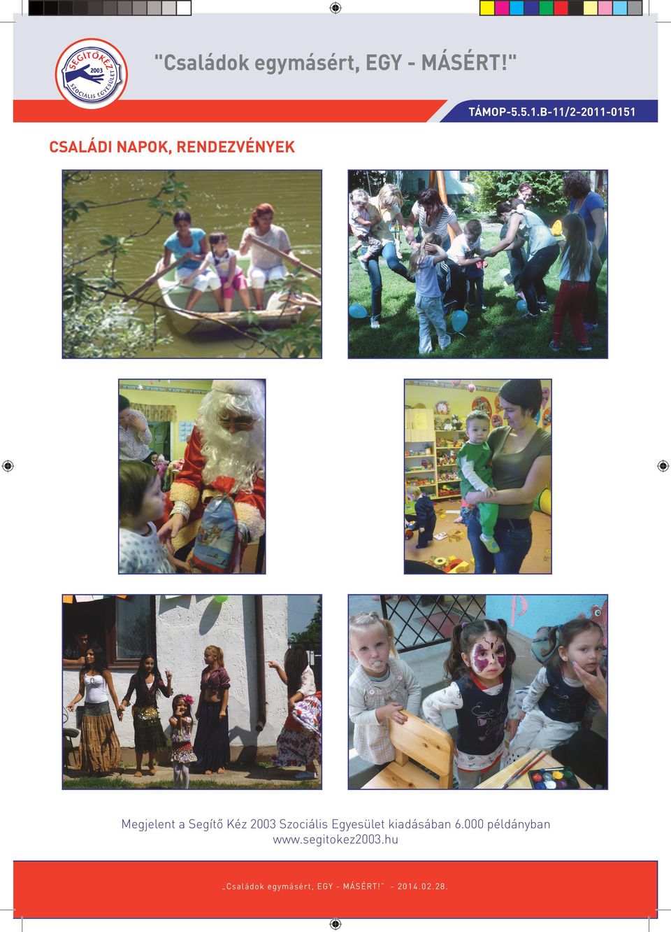 2003 Szociális Egyesület kiadásában 6.