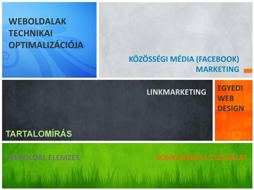 LINKMARKETING EGYEDI WEB DESIGN