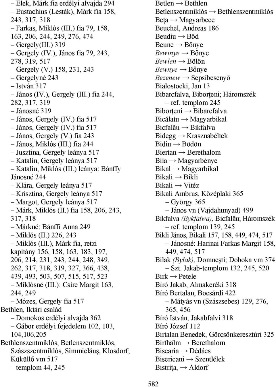 ) fia 517 János, Gergely (V.) fia 243 János, Miklós (III.) fia 244 Jusztina, Gergely leánya 517 Katalin, Gergely leánya 517 Katalin, Miklós (III.