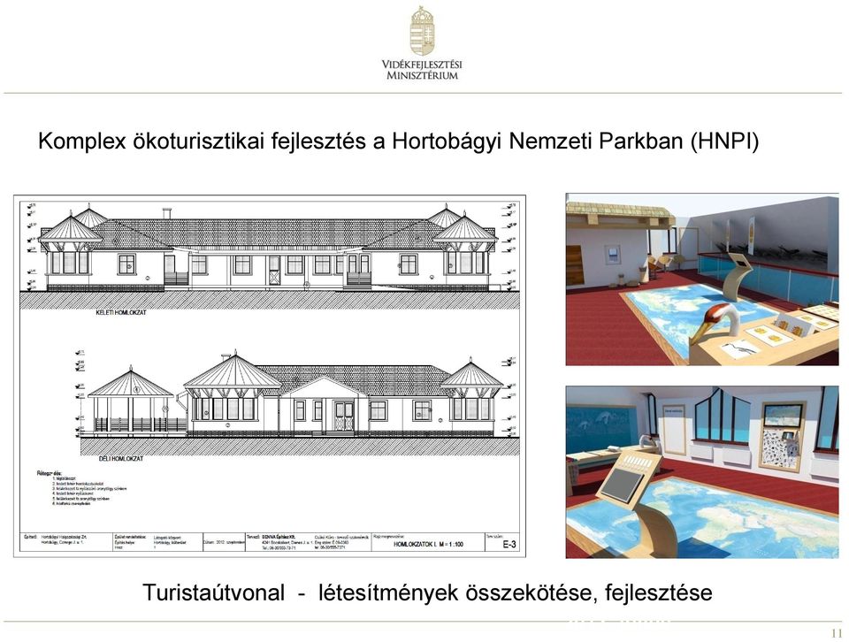 Turistaútvonal - létesítmények