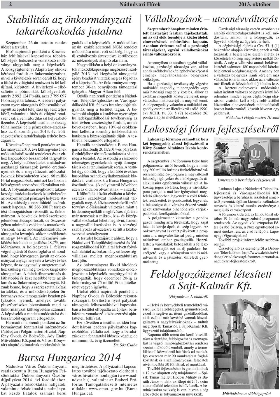 A Közgyűjteményi Alapítvány elnöke kéréssel fordult az önkormányzathoz, mivel a kivitelezés során derült ki, hogy a fűtési és világítási rendszert is fel kell újítani, kiépíteni.