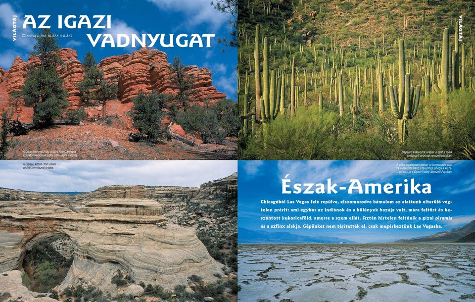 A világ legalacsonyabban (a tengerszint alatt 84 méterrel) fekvõ szárazföldi pontja a kiszáradt sós tó a Death Valley Nemzeti Parkban.