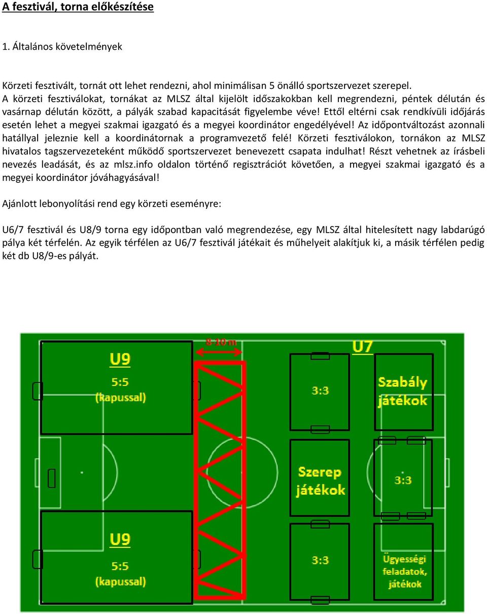 Ettől eltérni csak rendkívüli időjárás esetén lehet a megyei szakmai igazgató és a megyei koordinátor engedélyével!