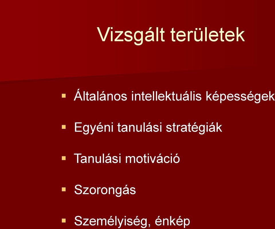 tanulási stratégiák Tanulási