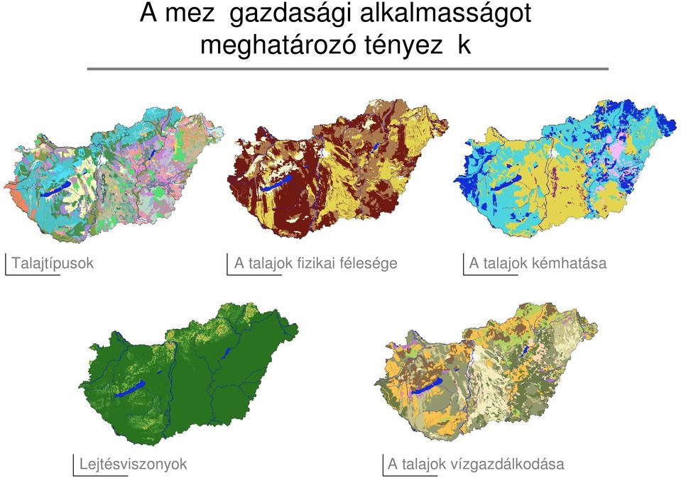 talajok fizikai félesége A talajok