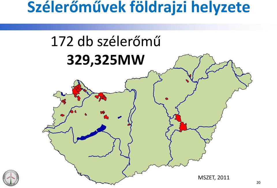 172 db szélerőmű