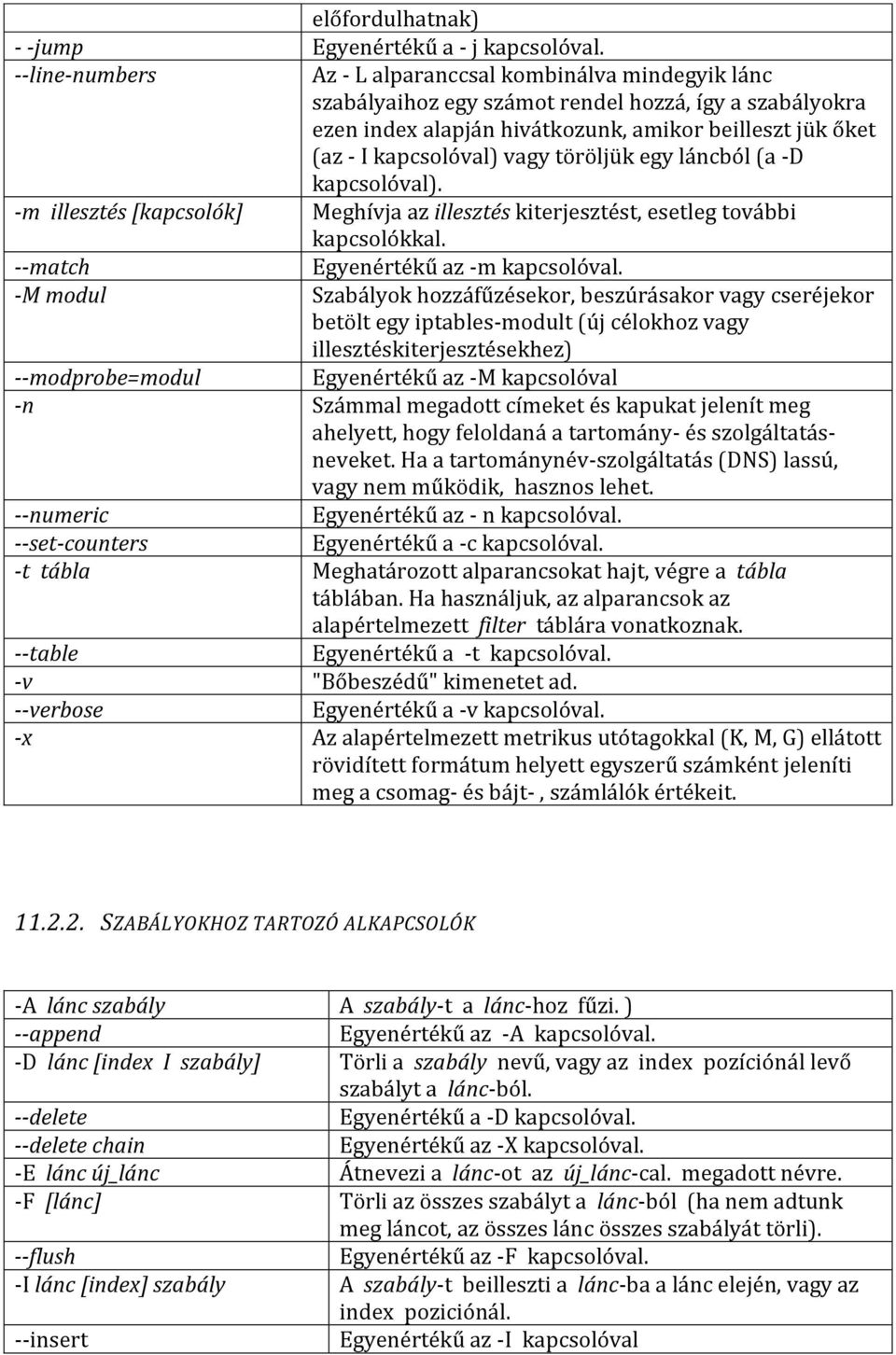 Az iptables a Linux rendszerek Netfilter rendszermagjának beállítására  szolgáló eszköz. - PDF Free Download