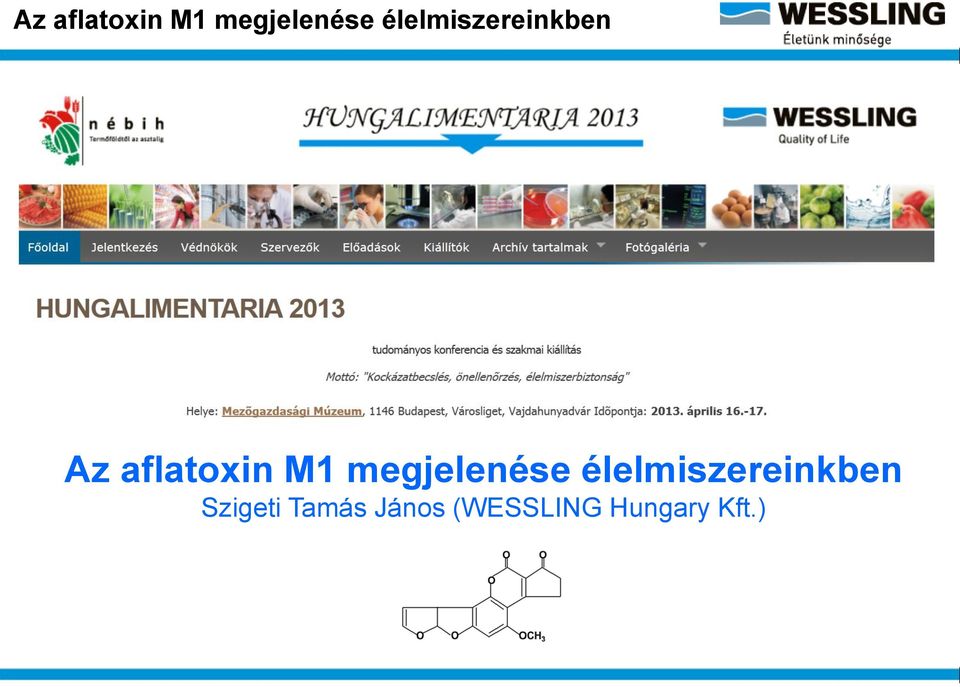 Szigeti Tamás János (WESSLING