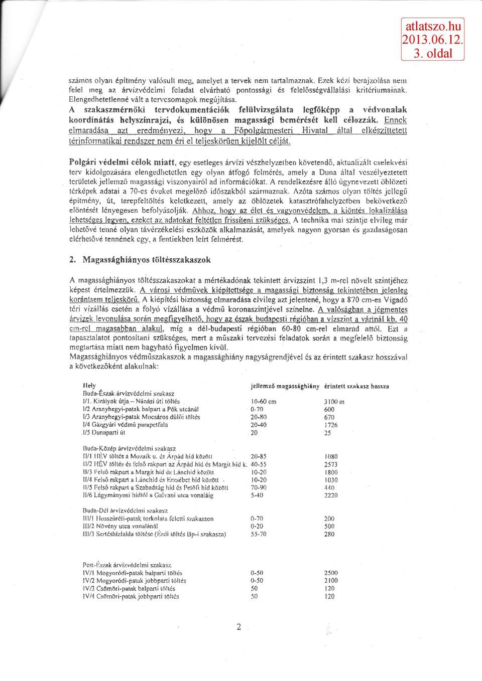 Ennek elmaradása azt eredményez], hogy a Főpolgármesteri Hivatal által elkészíttetett térinformatikai rendszer nem éri el teljeskörüen kiielölt céliát.