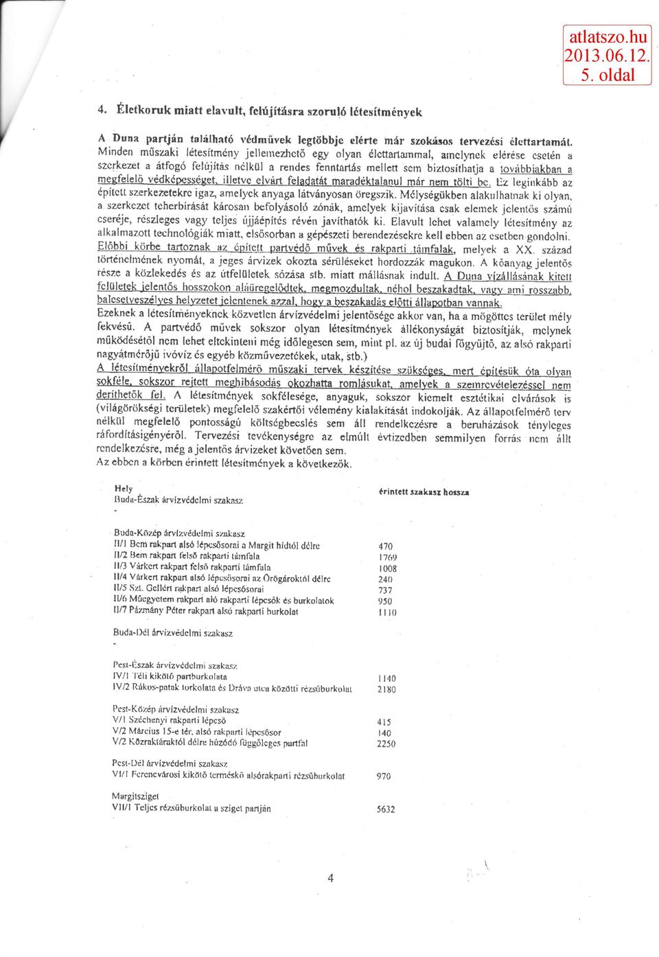 védképességet illetve elvárt feladatát maradéktalanul már nem tölti be. 13z leginkább az épített szerkezetekre igaz, amelyek anyaga látványosan öregszik.