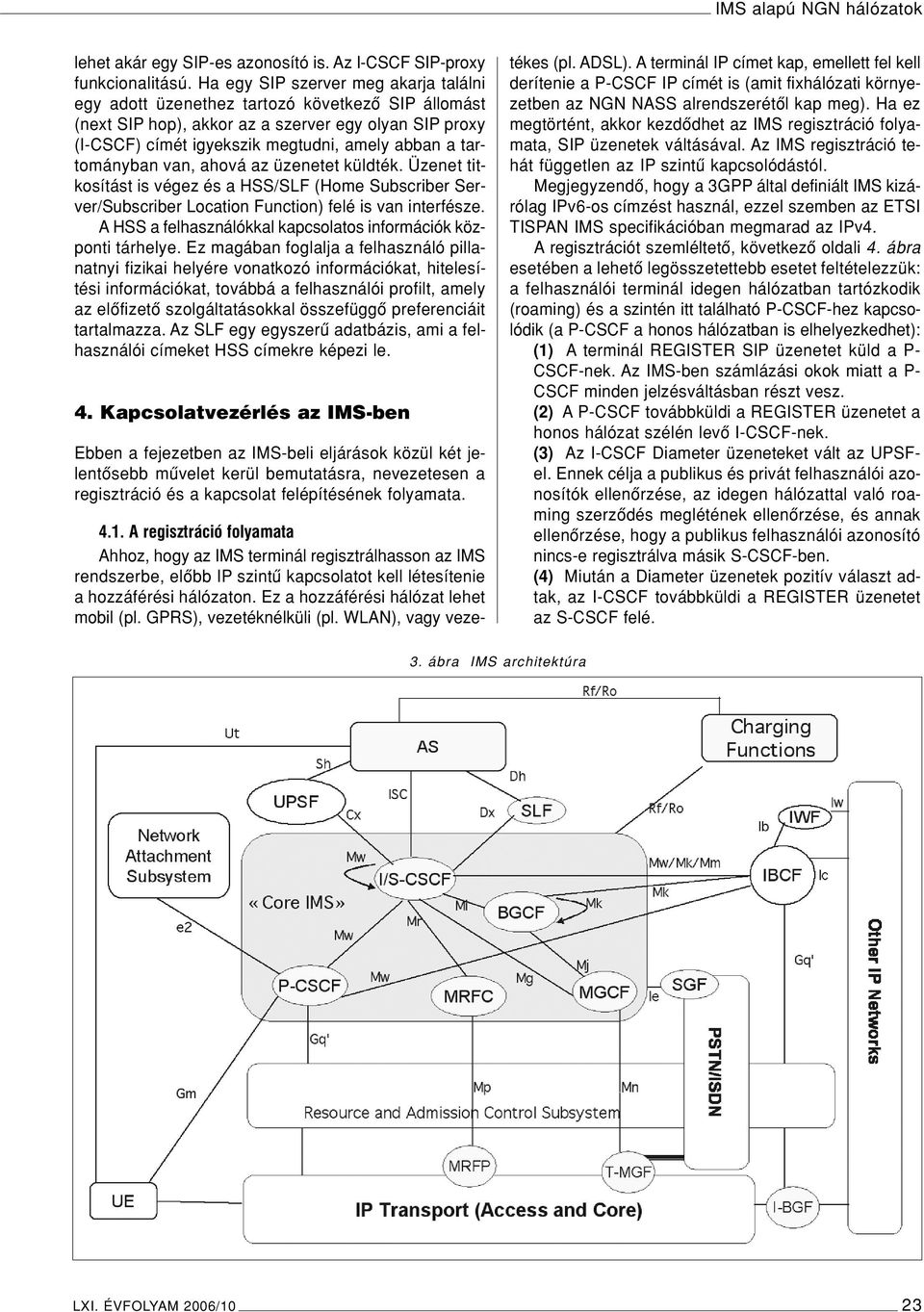 tartományban van, ahová az üzenetet küldték. Üzenet titkosítást is végez és a HSS/SLF (Home Subscriber Server/Subscriber Location Function) felé is van interfésze.