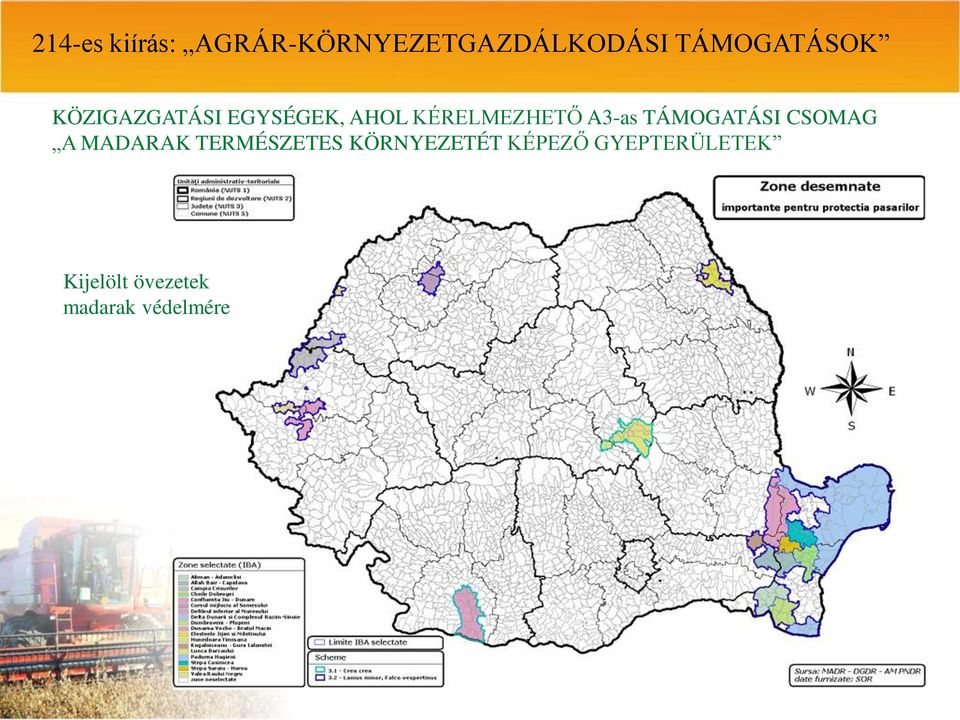 KÉRELMEZHETŐ A3-as TÁMOGATÁSI CSOMAG A MADARAK