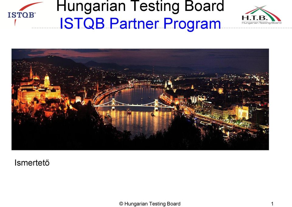 Program Ismertető 