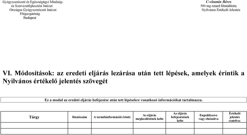 vonatkozó információkat tartalmazza.