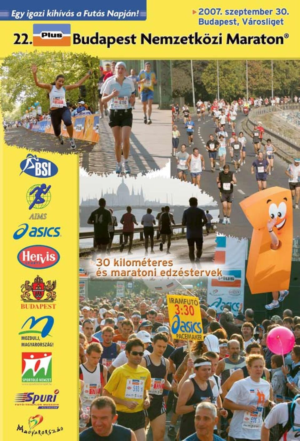 22. Budapest Nemzetközi Maraton köszöntõ - PDF Ingyenes letöltés