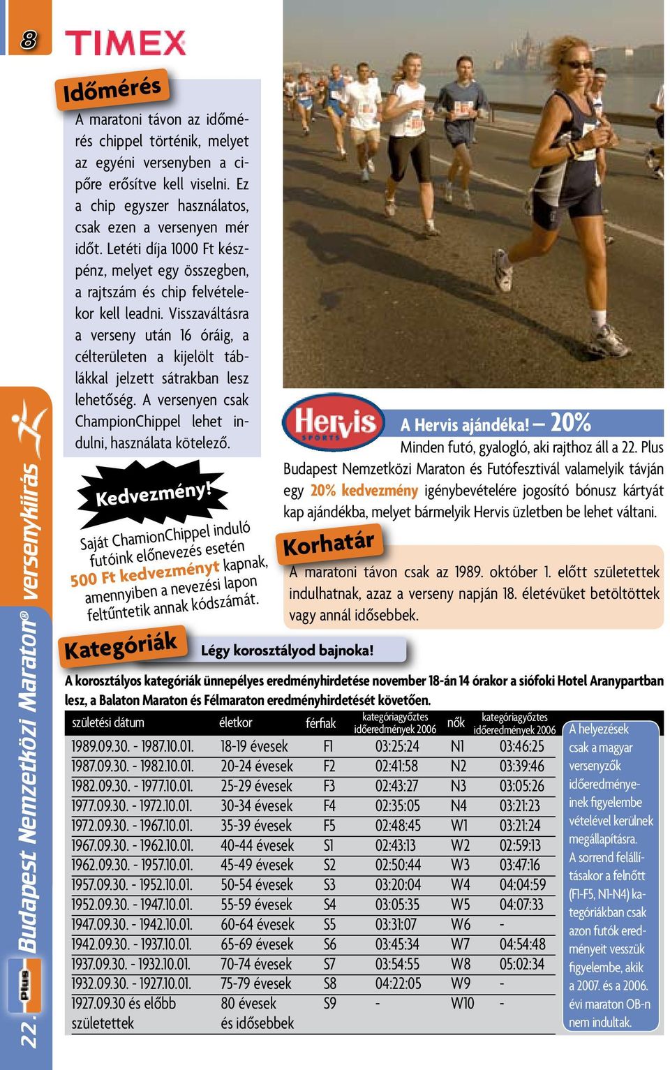 Visszaváltásra a verseny után 16 óráig, a célterületen a kijelölt táblákkal jelzett sátrakban lesz lehetőség. A versenyen csak ChampionChippel lehet indulni, használata kötelező. }Kedvezmény!