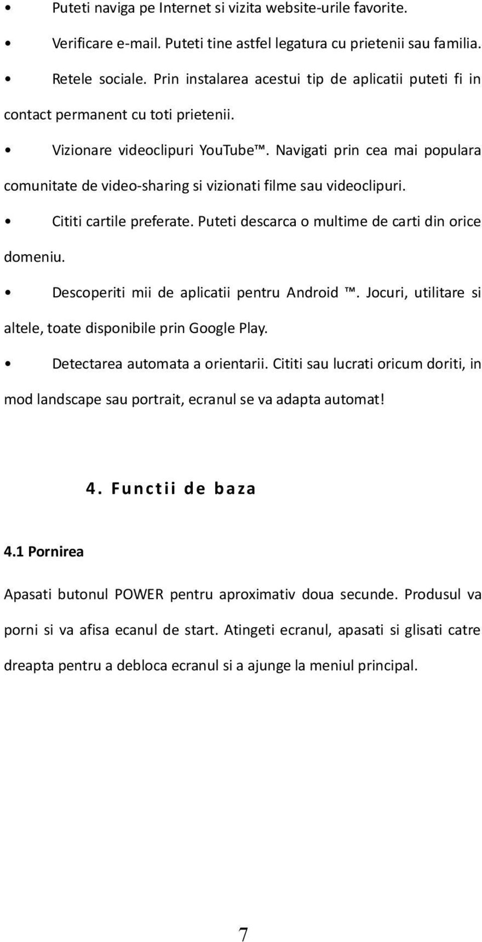 Navigati prin cea mai populara comunitate de video-sharing si vizionati filme sau videoclipuri. Cititi cartile preferate. Puteti descarca o multime de carti din orice domeniu.