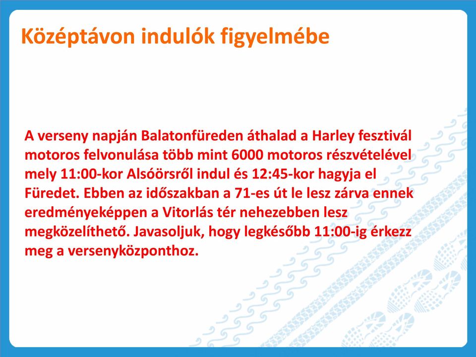 hagyja el Füredet.